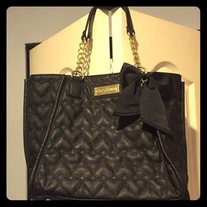 Betsey Johnson tote purse.